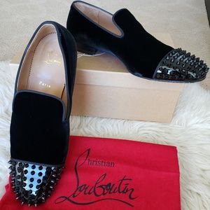 Men's Christian Louboutin spooky loafer flats